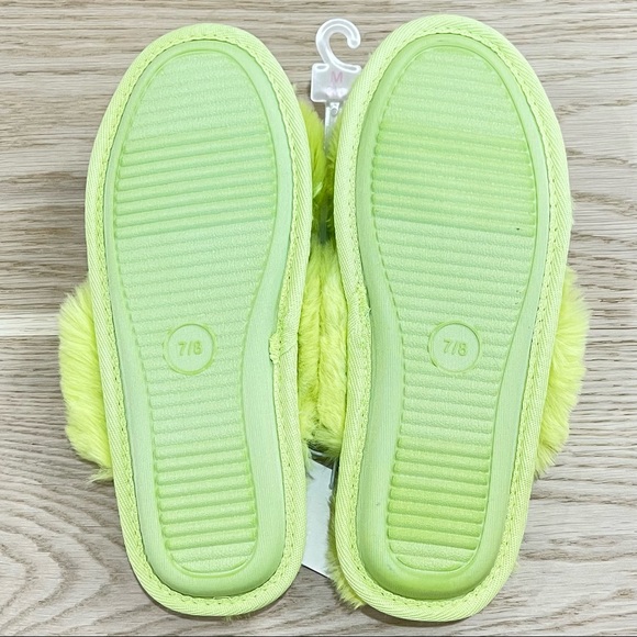 Women's Paris Crossband Fur Slippers - Stars Above - Picture 4 of 5